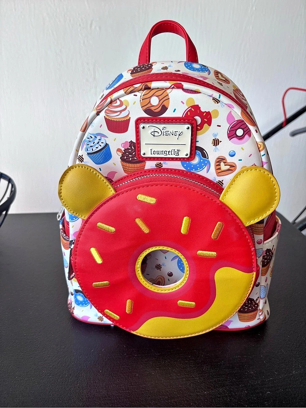 Loungefly Disney Winnie the Pooh Sweets Poohnut Pocket Mini Backpack Mini